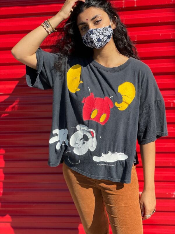 product details: BOXY MICKEY MOUSE HANDSTAND GRAPHIC T-SHIRT photo