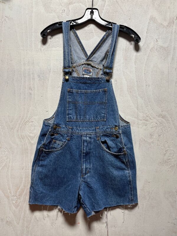 product details: FUN CLASSIC CUT OFF SHORTS OVERALLS SMALL FIT photo