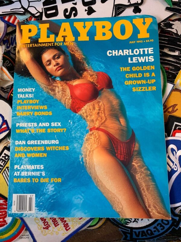 product details: PLAYBOY MAGAZINE | JULY 1993 | CHARLOTTE LEWIS | BARRY BONDS | DAN GREENBURG photo