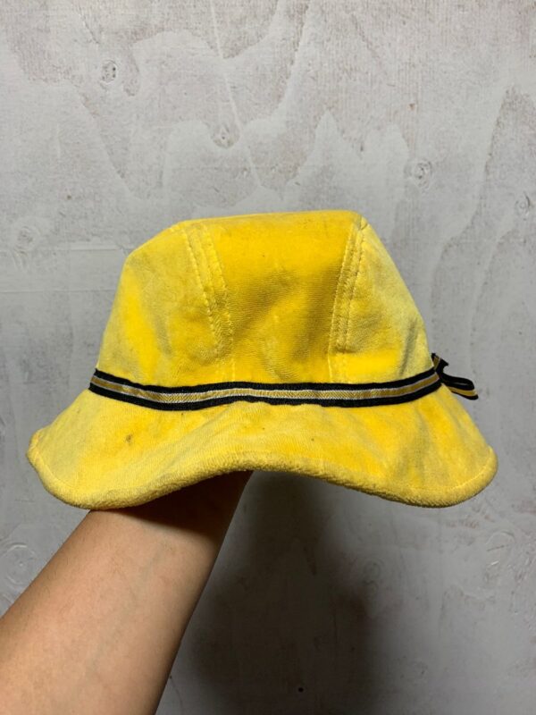 product details: AS IS- VELOUR BOW BUCKET HAT photo