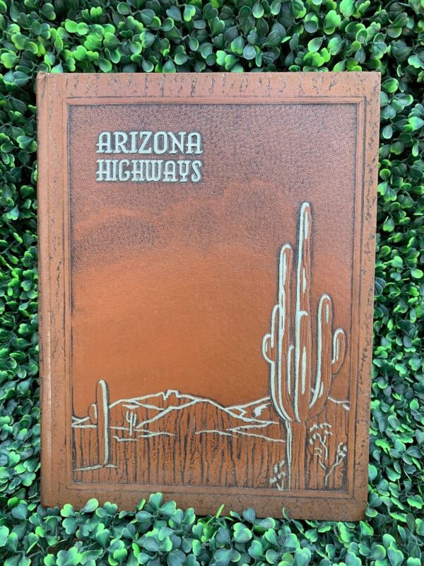 product details: 1970 ARIZONA HIGHWAYS LEATHERBOUND BOOK photo