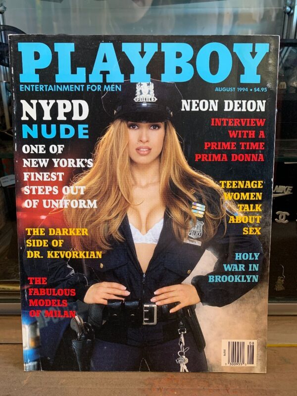 product details: PLAYBOY MAGAZINE | AUGUST 1994 | NYPD NUDE, THE DARKER SIDE OF DR. KEVORKIAN, FABULOUS MODELS OF MILAN photo