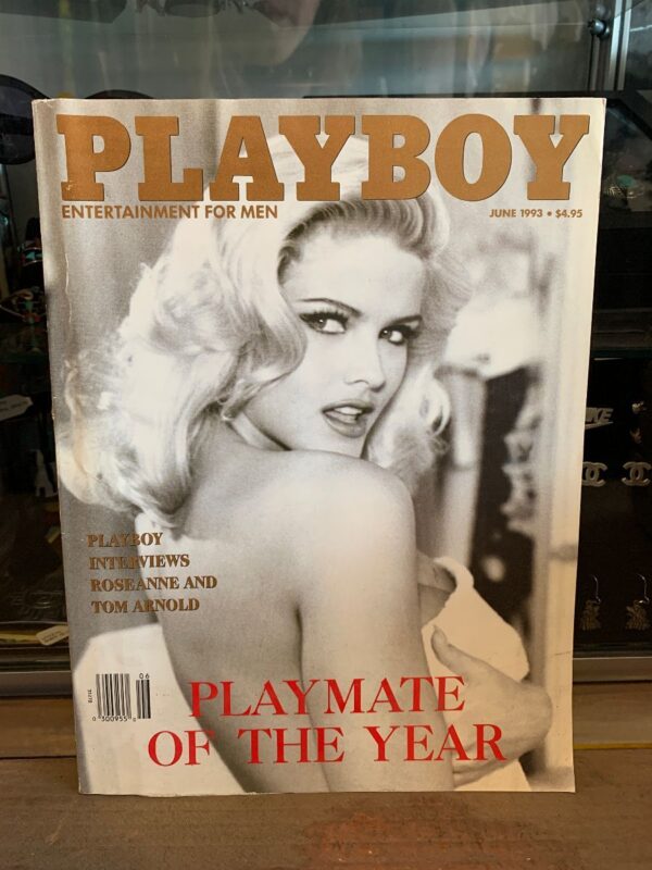 product details: PLAYBOY MAGAZINE | JUNE 1993 | PLAYMATE OF THE YEAR, ROSEANNE & TOM ARNOLD photo