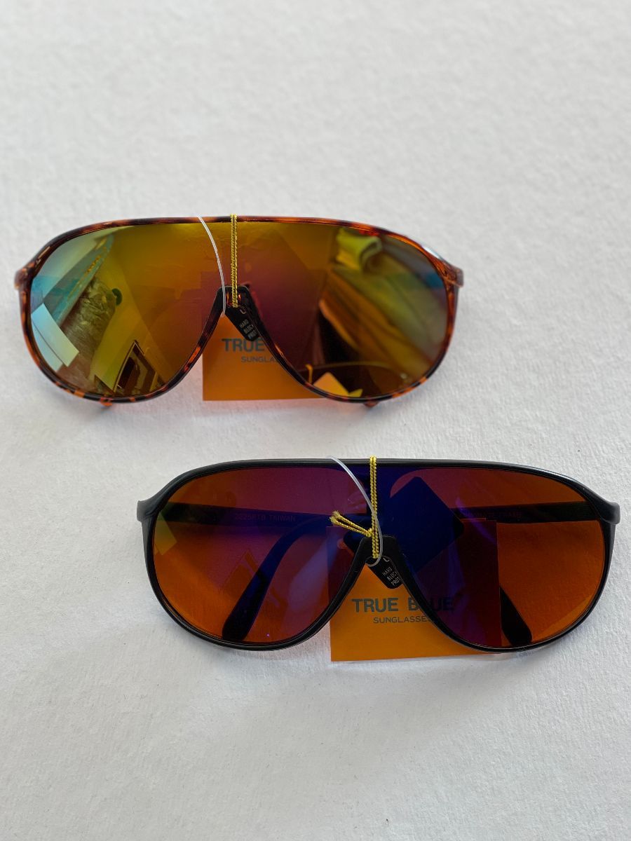 Wholesale Fashion Aviator Sunglasses - Rainbow Lens