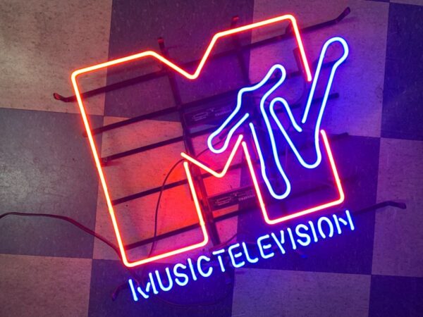 product details: LIGHT UP MTV NEON SIGN photo