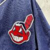 Chief Wahoo Cleveland Indians Baseball Button-up Plain Red Used XXL Men's  Jersey