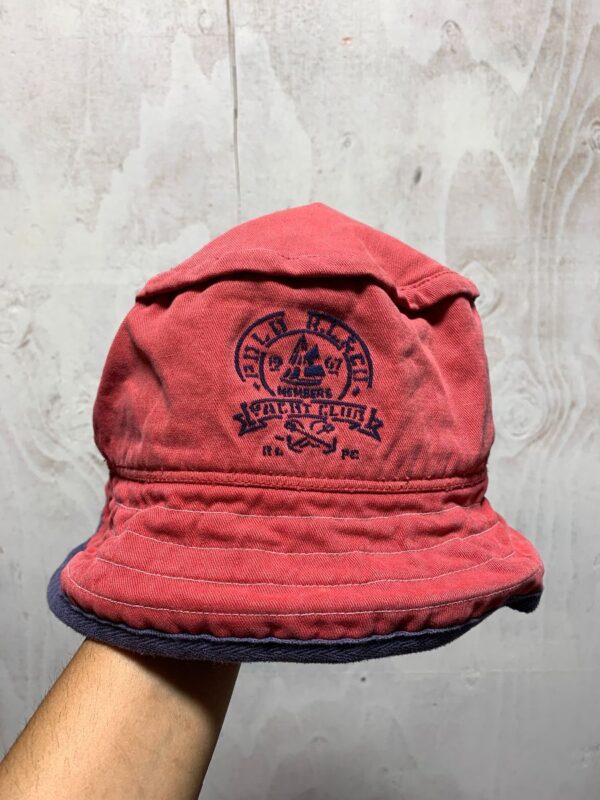 product details: AS IS- RALPH LAUREN POLO YACHT CLUB FLANNEL LINED BUCKET HAT photo