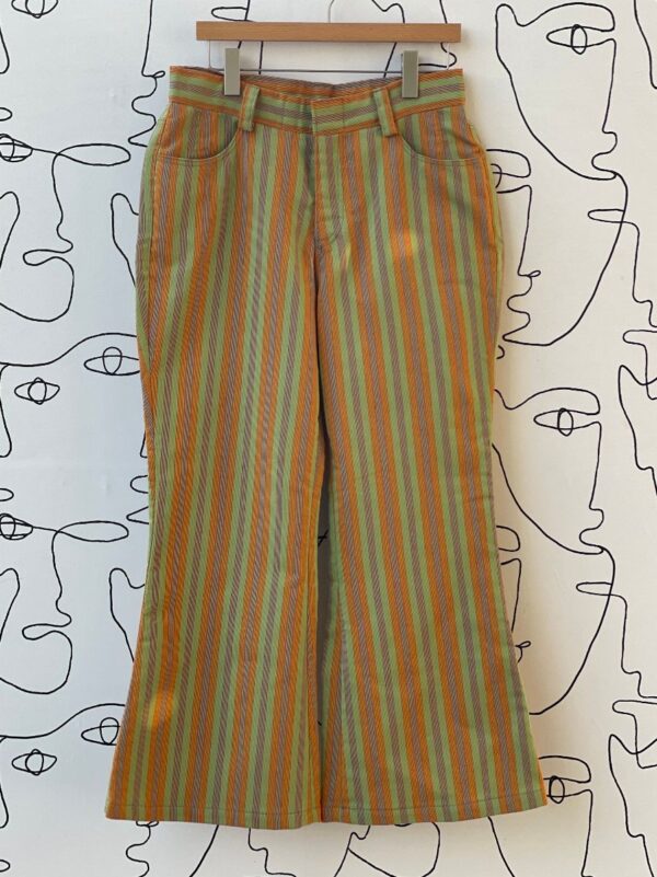 product details: 1960S STYLE PINSTRIPE BELLBOTTOMS photo