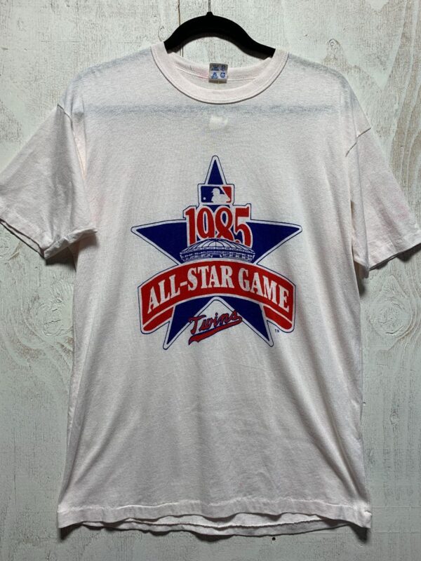 product details: TSHIRT 1985 ALL STAR GAME TWINS MLB AS-IS photo