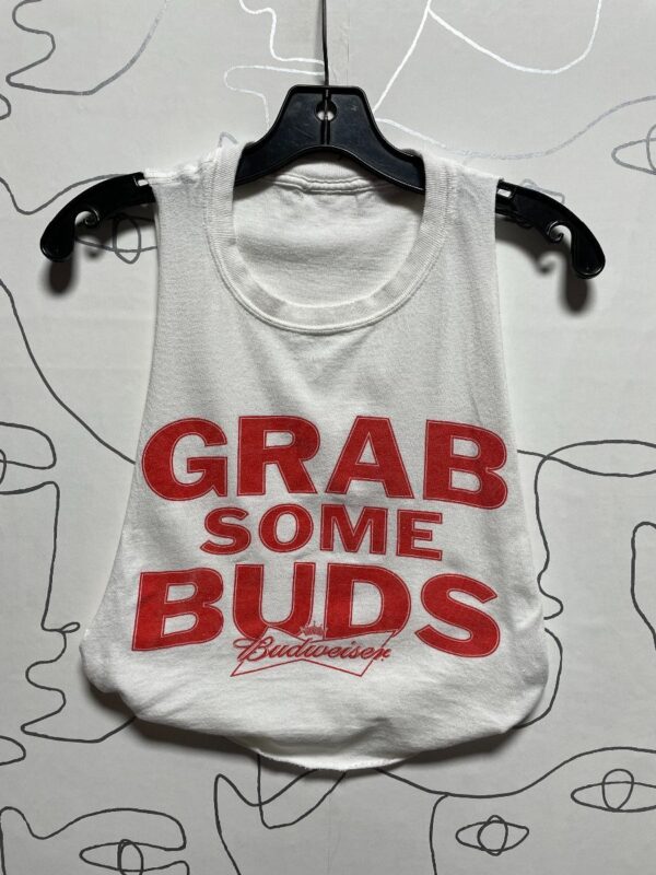 product details: GRAB SOME BUDS CROPPED SLEEVELESS TEE photo