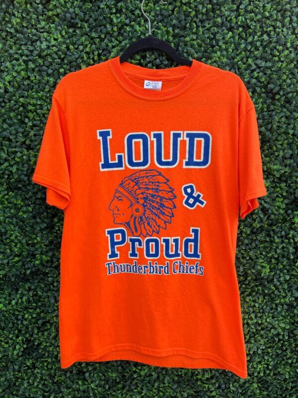 product details: LOUD AND PROUD THUNDERBIRD CHIEFS T-SHIRT photo