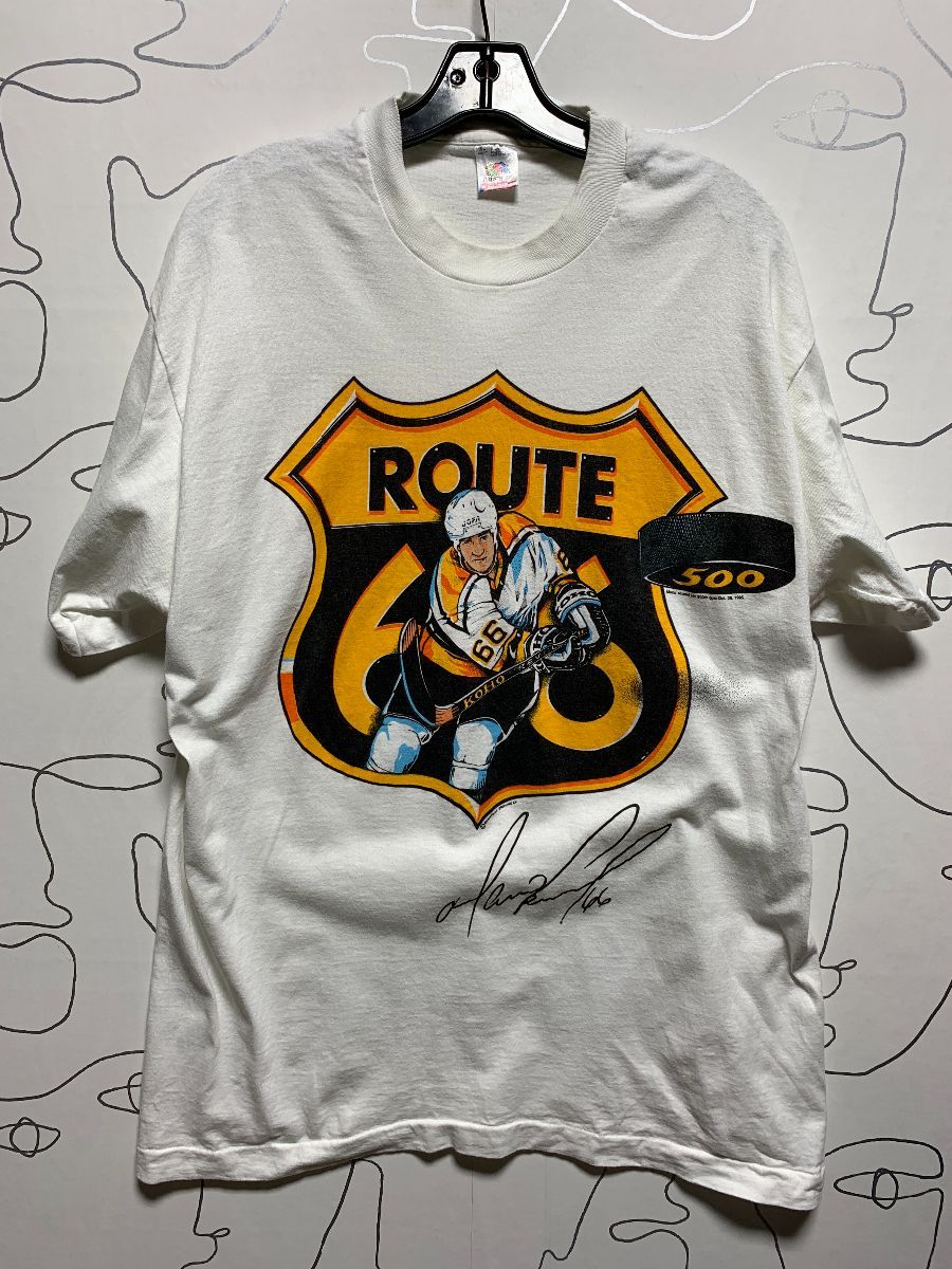 Vintage 90s PITTSBURGH PENGUINS NHL Fruit Of The Loom T-Shirt XL