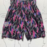 RAD 1990S DEADSTOCK TRIANGLE ABSTRACT PRINT COTTON SHORTS