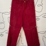 LITTLE COWBOY SUEDE PANTS WITH CONCHO DETAIL AND FRINGE