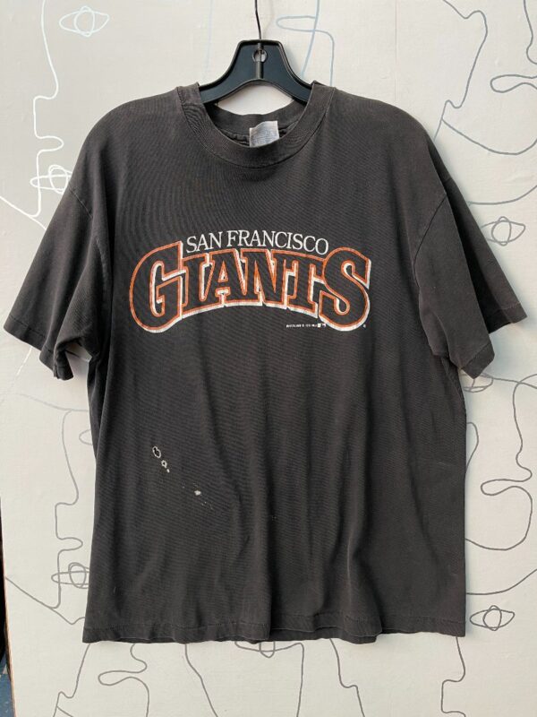 product details: AS IS - DISTRESSED 1991 SAN FRANCISCO GIANTS GRAPHIC T-SHIRT photo