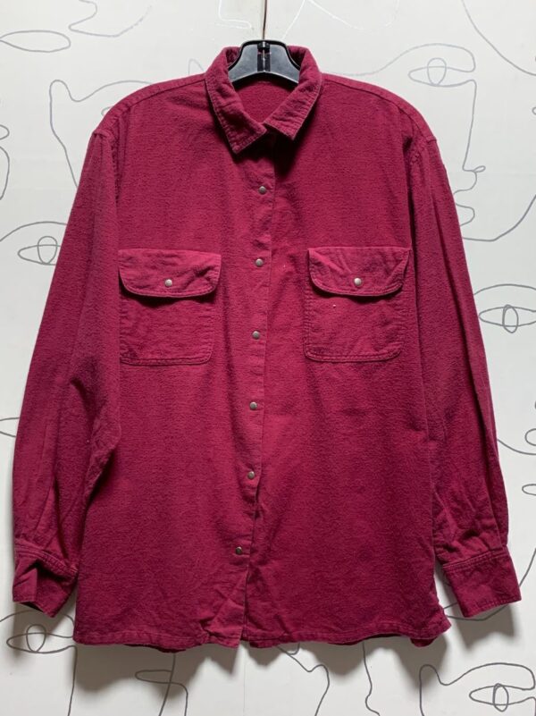 product details: SUPER SOFT JIMMY Z BUTTON UP LONG SLEEVE FLANNEL STYLE SHIRT photo