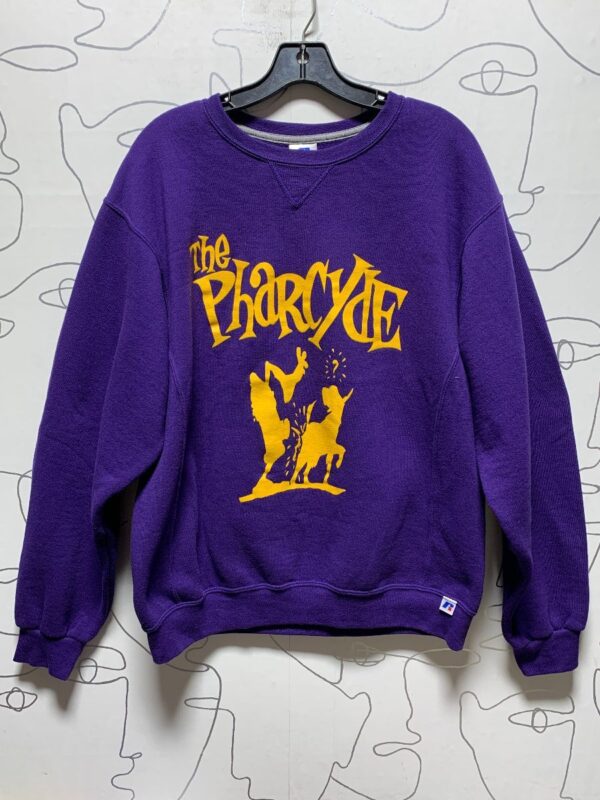 product details: THE PHARCYDE OVERSIZED PULLOVER CREWNECK SWEATSHIRT AS-IS photo