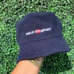 EMBROIDERED POLO SPORT FLEECE BUCKET HAT MADE IN USA