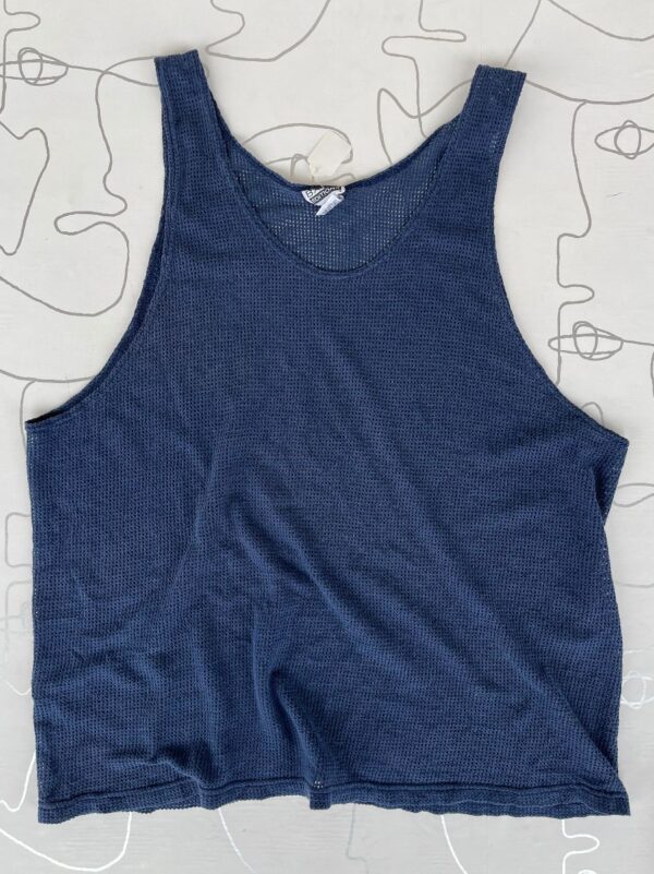 product details: 7-51 FULLY MESH COTTON MUSCLE TANK TOP photo