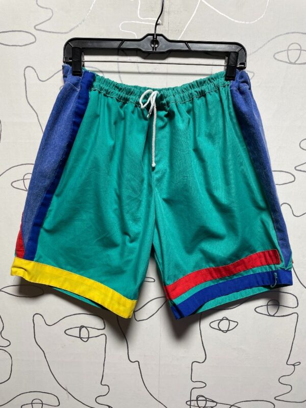 product details: FUN COLORBLOCK BOARD SHORTS photo