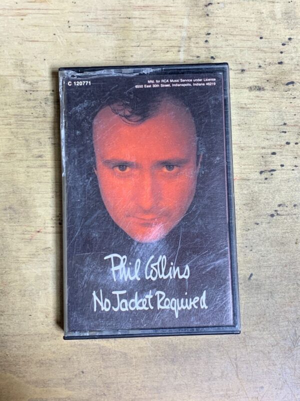 product details: PHIL COLLINS- NO JACKET REQUIRED CASSETTE TAPE photo