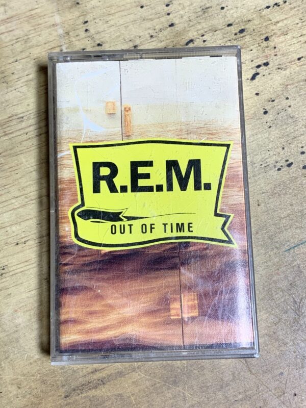product details: R.E.M- OUT OF TIME CASSETTE TAPE photo