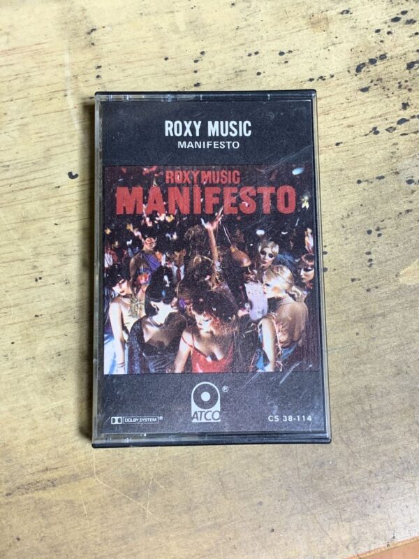product details: ROXY MUSIC- MANIFESTO CASSETTE TAPE photo