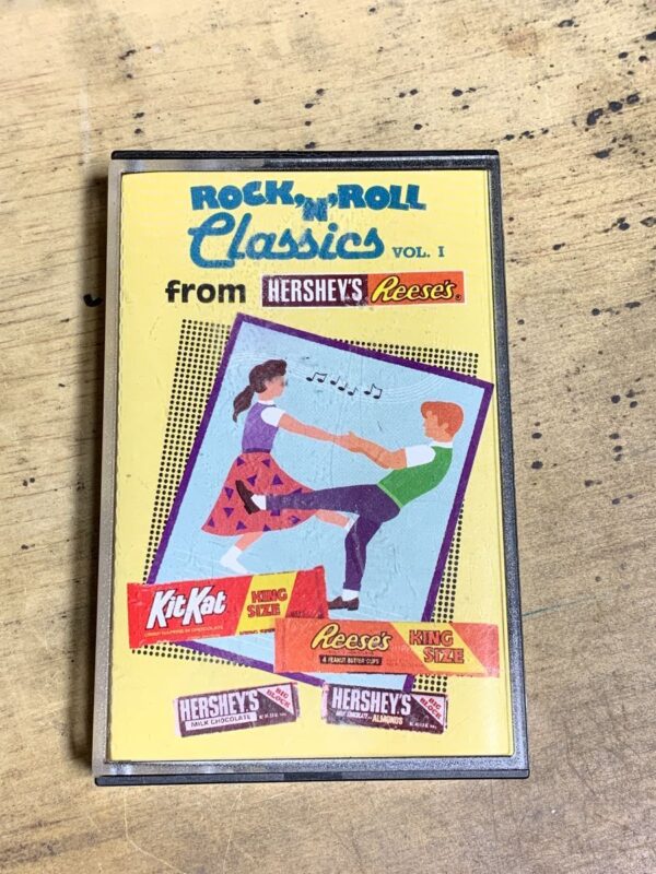 product details: HERSEYS AND REESES- ROCK N ROLL CLASSICS VOL.1- CASSETTE TAPE photo