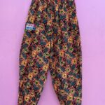1990S DEADSTOCK CRAZY SAVED BY THE BELL 90S PRINT COTTON WORKOUT PANTS