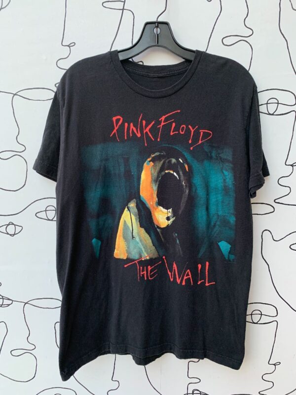product details: TSHIRT PINK FLOYD THE WALL SCREAM WATER COLOR GRAPHIC photo
