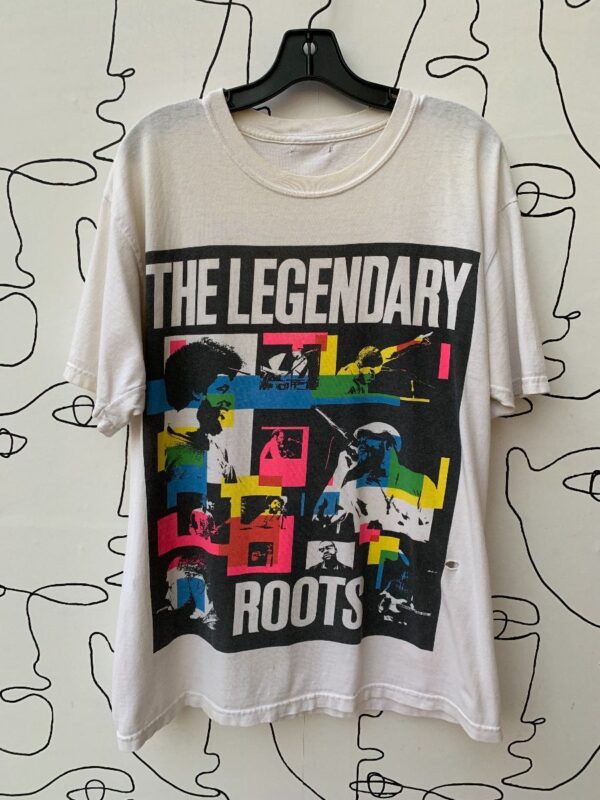 product details: SOLD AS IS TSHIRT NEON GRAPHIC THE LEGENDARY ROOTS photo