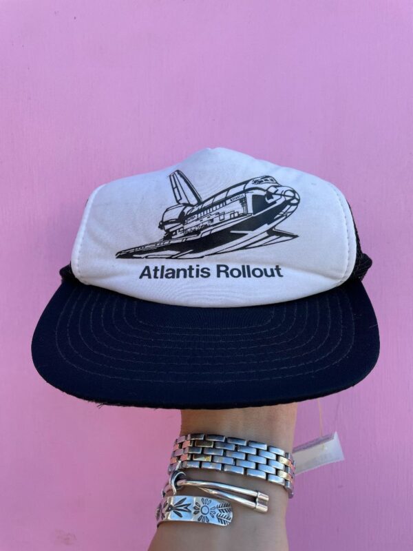 product details: ATLANTIS ROLLOUT SPACE SHUTTLE SNAPBACK HAT AS-IS photo