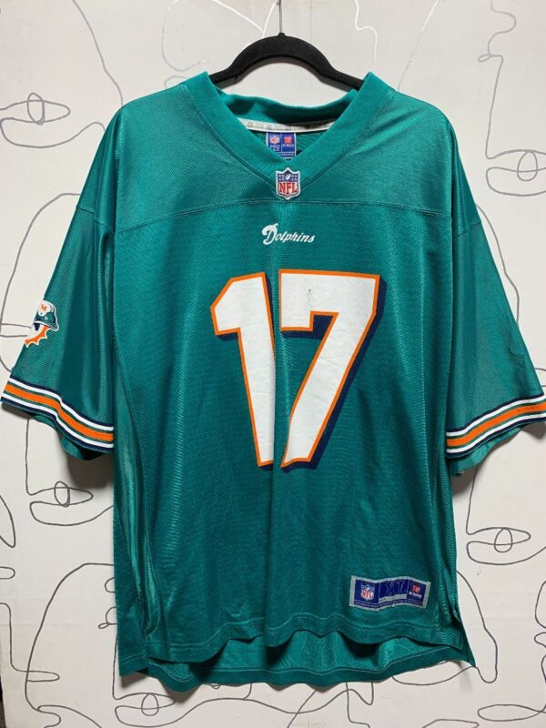 product details: NFL MIAMI DOLPHINS FOOTBALL JERSEY #17 TANNEHILL photo