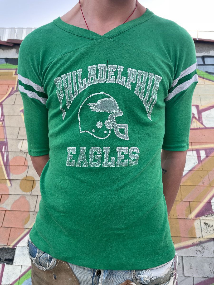 retro philadelphia eagles t shirt