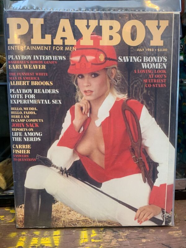 product details: PLAYBOY MAGAZINE | JULY 1983 | SAVING BONDS WOMEN A LOOK AT 007 CO-STARS photo