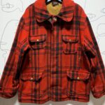 40S WOOLRICH BUFFALO PLAID FLANNEL THICK WOOL JACKET