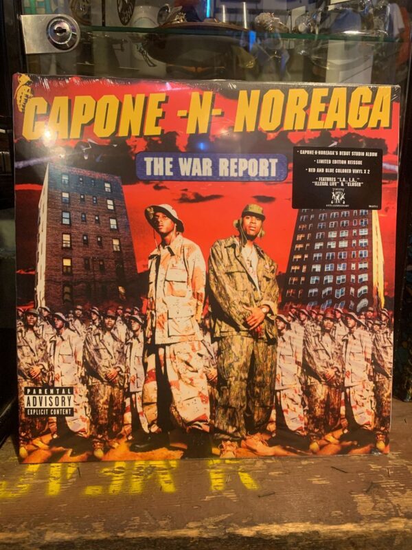 product details: BW VINYL  CAPONE N NOREGA - THE WAR REPORT photo