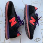 NEW BALANCE 501 BLACK SUEDE CASUAL SHOE