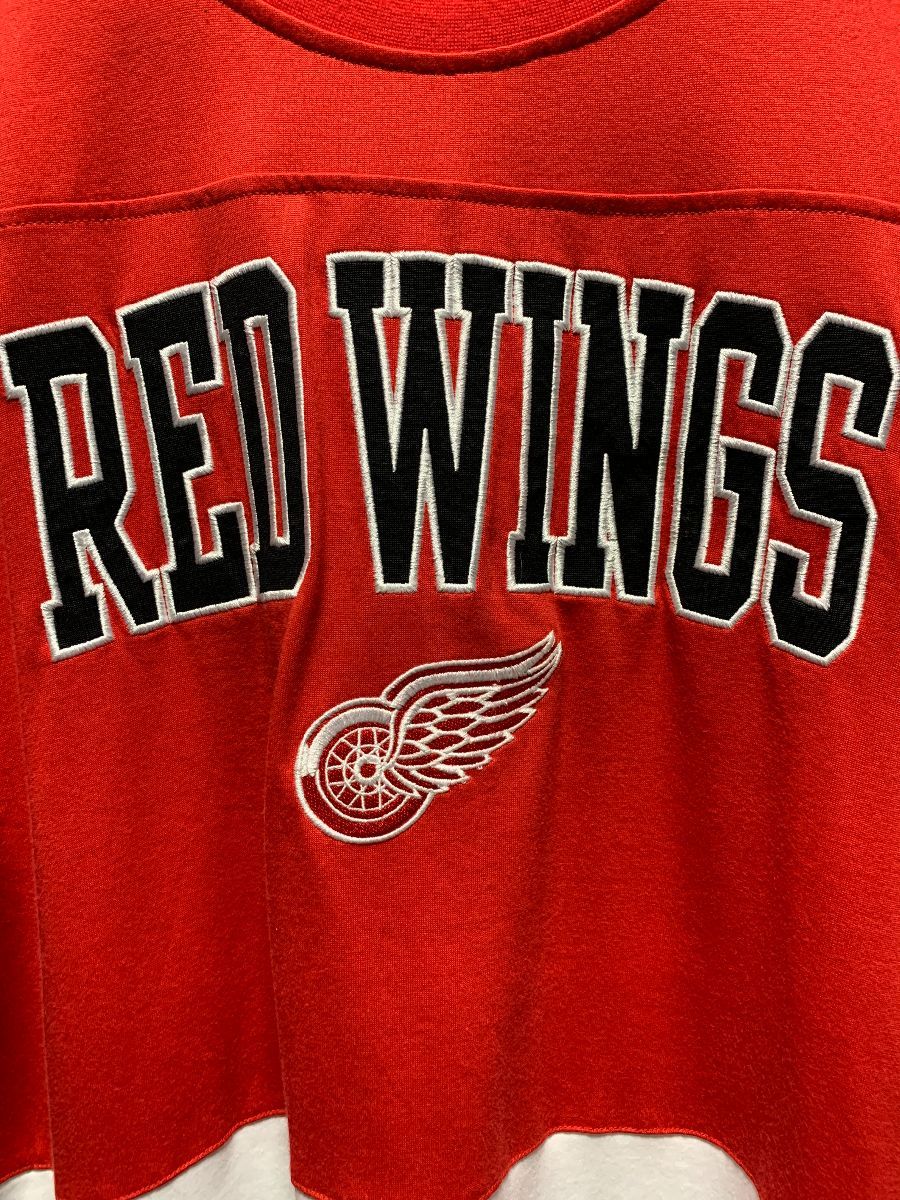 CustomCat Detroit Red Wings Vintage NHL T-Shirt Red / S