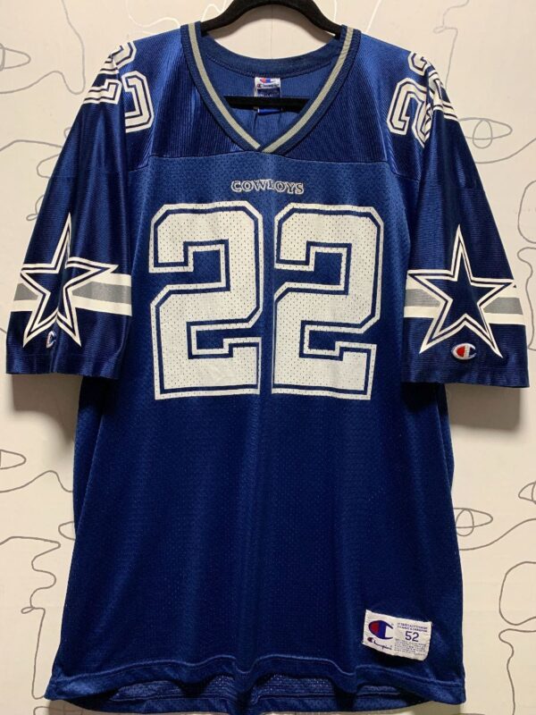 product details: NFL DALLAS COWBOYS FOOTBALL JERSEY #22 EMMITT SMITH photo