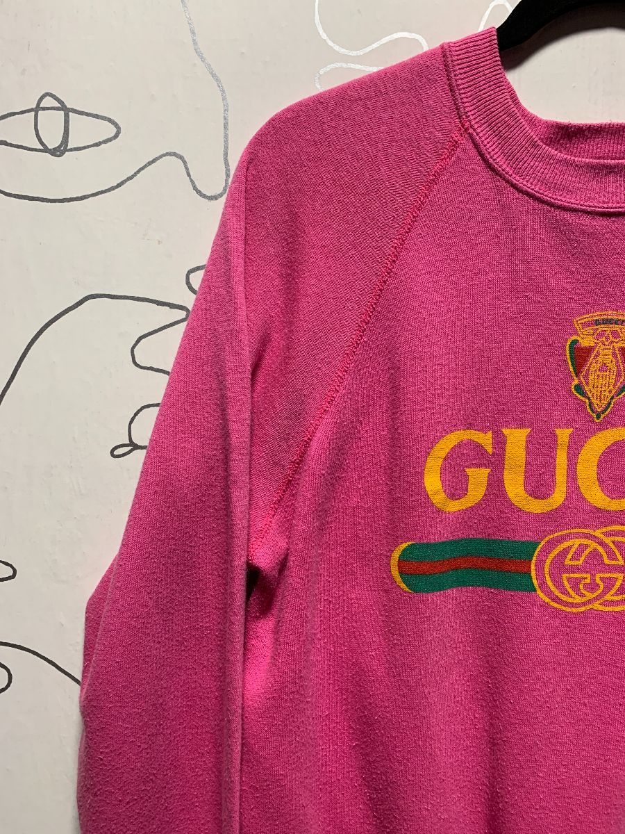 Super Soft Retro Gucci Bootleg Pullover Sweatshirt | Boardwalk Vintage