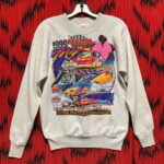 1999 IHRA MOTORSPORTS TOUR DRAG RACING GRAPHIC PULLOVER SWEATSHIRT SMALL FIT
