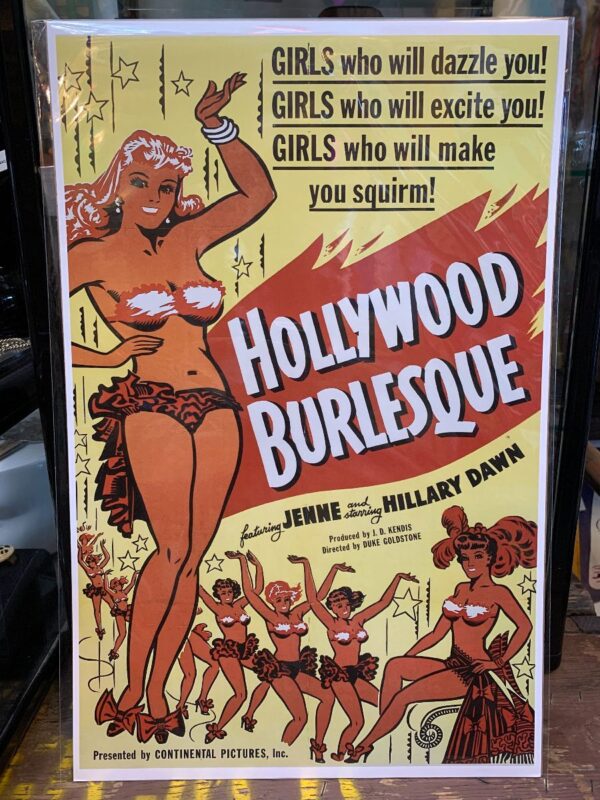product details: HOLLYWOOD BURLESQUE GIRLS WHO WILL DAZZLE YOU! photo
