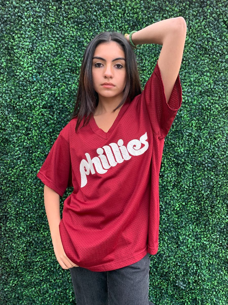 WOMEN'S MISSES PHILADELPHIA PHILLIES MLB BASEBALL JERSEY XL