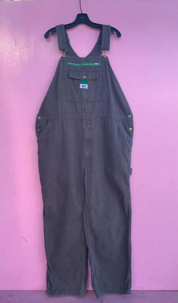 product details: HEAVY CANVAS WORKWEAR OVERALLS MULTI-POCKET photo