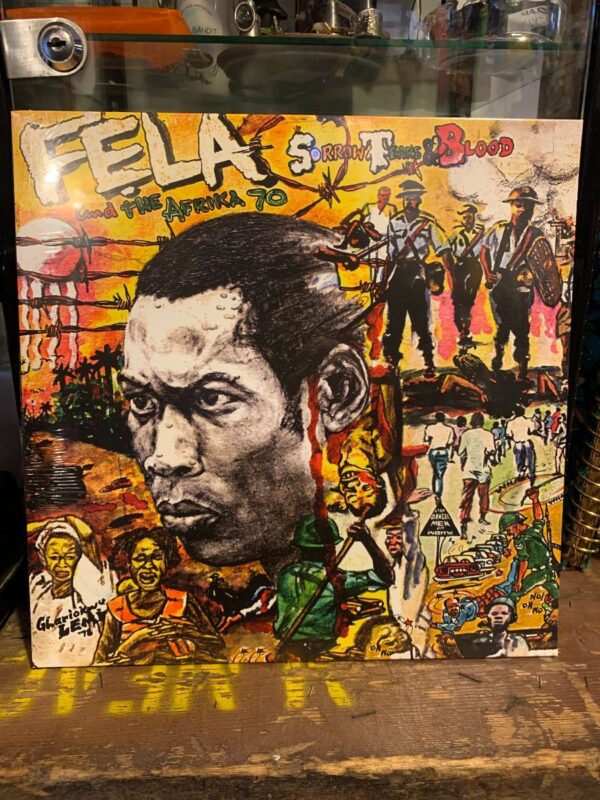 product details: BW VINYL FELA KUTI - SORROW TEARS AND BLOOD photo