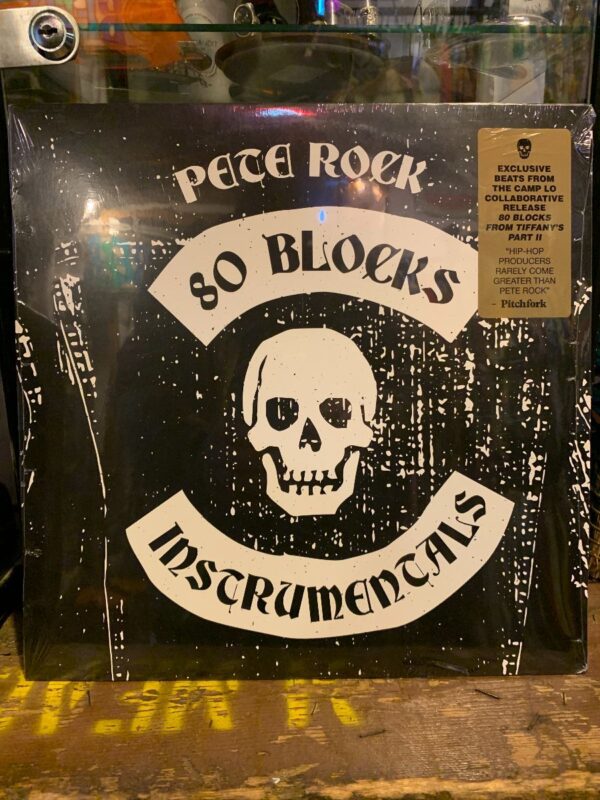 product details: BW VINYL PETE ROCK - 80 BLOCKS INSTRUMENTALS photo