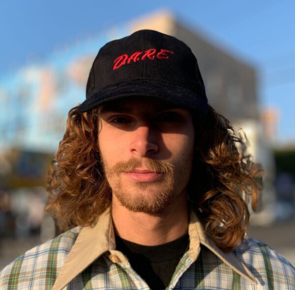 product details: D.A.R.E. EMBROIDERED BASEBALL CAP WITH VELCRO STRAP photo