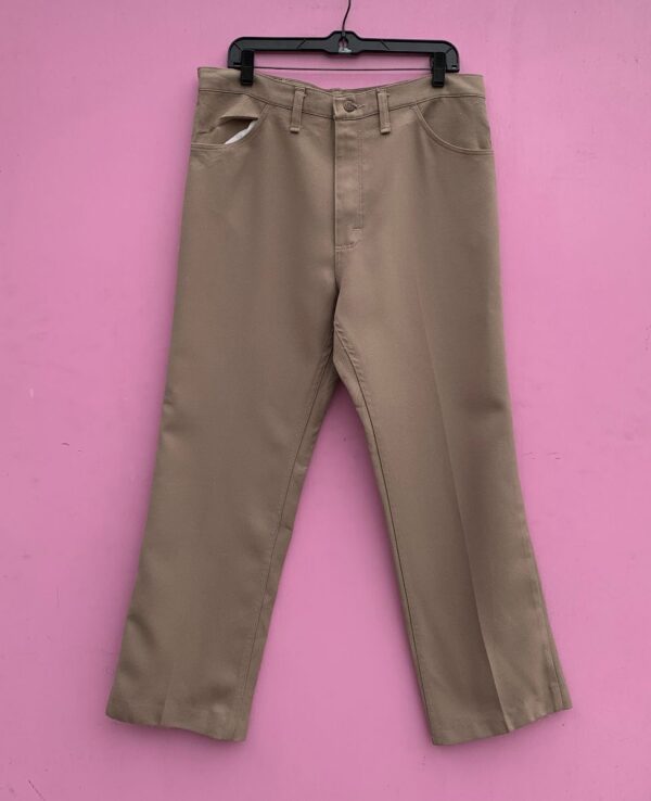 product details: VINTAGE 1970S CREASED WRANGLER TWILL PANTS photo