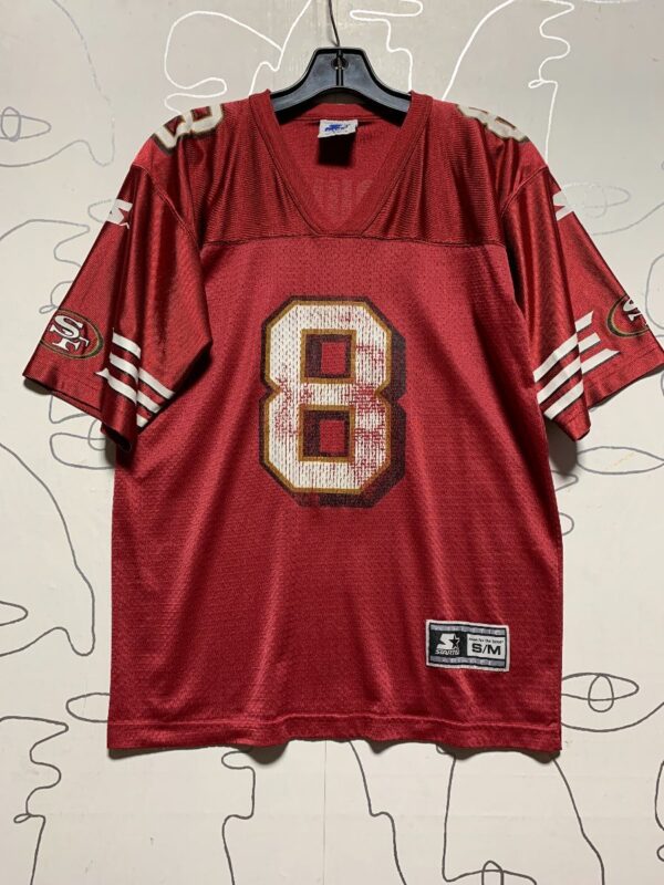 product details: NFL SAN FRANCISCO 49ERS #8 YOUNG FOOTBALL JERSEY photo